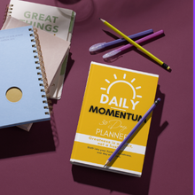 Load image into Gallery viewer, Daily Momentum |  30 Day Planners | 3 Pack