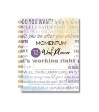 Load image into Gallery viewer, 2023  |  Momentum 12 Week Planners | 4 Pack
