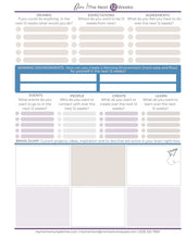 Load image into Gallery viewer, Momentum 12 Week Planner | Undated